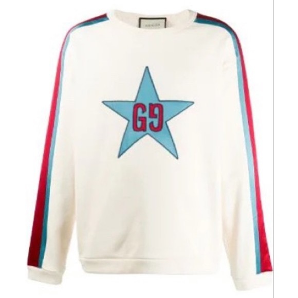 Gucci Shirts Gucci Gg Star Crewneck Sweatshirt Poshmark